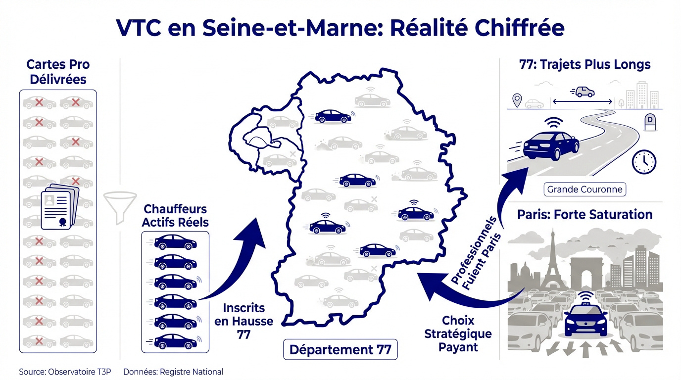 statistiques du nombre de vtc en seine-et-marne